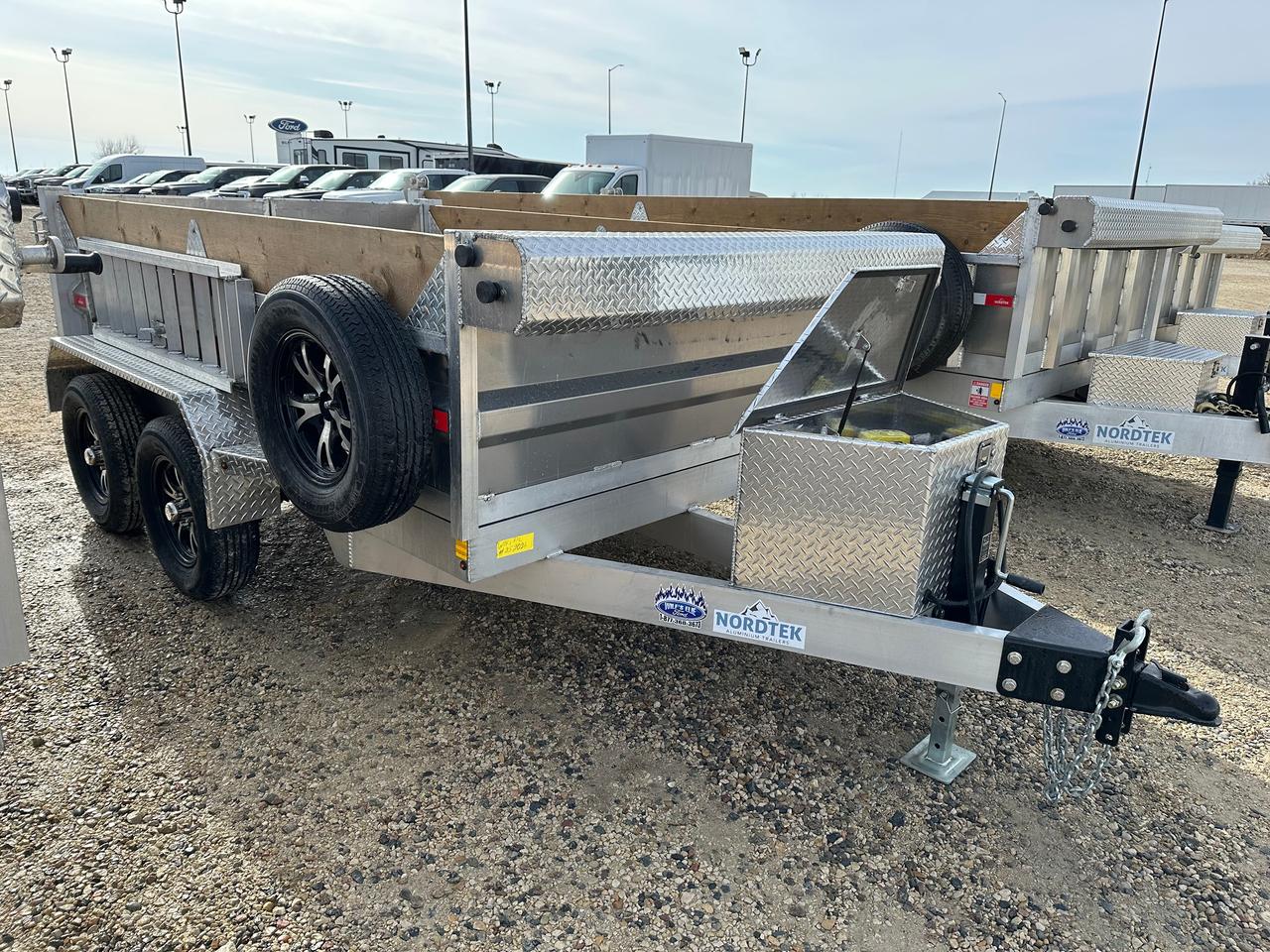 2025 Nordtek Dump 75" x 10' Nordtek Dump Trailer Photo5