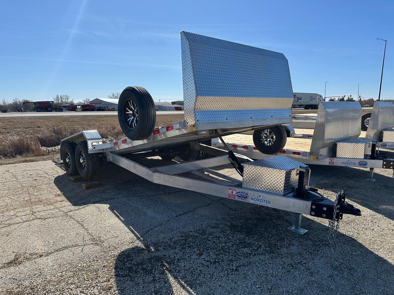 2025 Nordtek Car & Equipment Hauler Tilt 82" x 20' Nordtek Tilting Car & Equipment Hauler Photo0