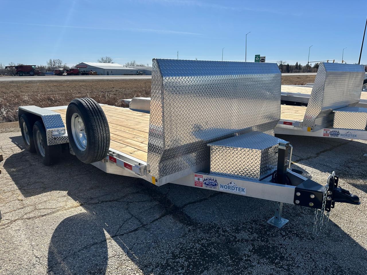 2025 Nordtek Car & Equipment Hauler Tilt 82" X 18' Nordtek Tilting Car & Equipment Hauler Photo