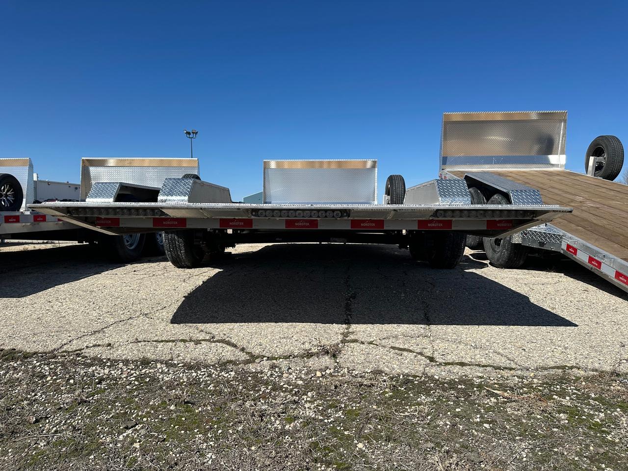 2025 Nordtek Tilting Open Deck 82" x 20' Nordtek Tilting Car & Equipment Hauler Photo5