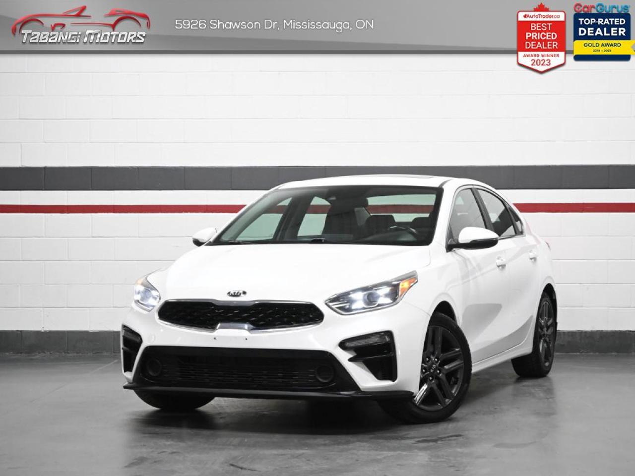 Used 2021 Kia Forte EX+  Sunroof Lane Assist Heated Steering Blind Spot for sale in Mississauga, ON