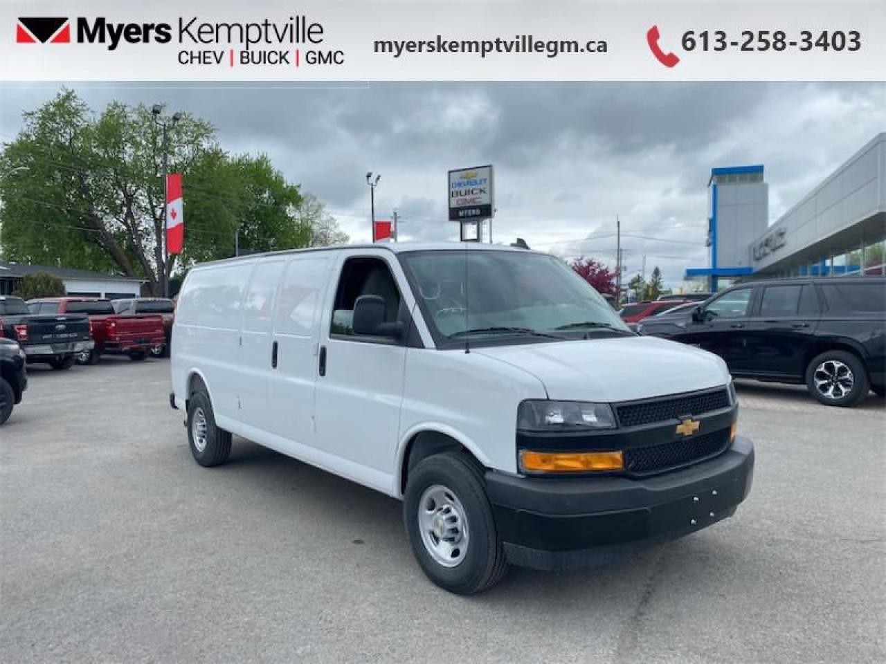 New 2025 Chevrolet Express Cargo Van 2500 155  - Audio System for sale in Kemptville, ON