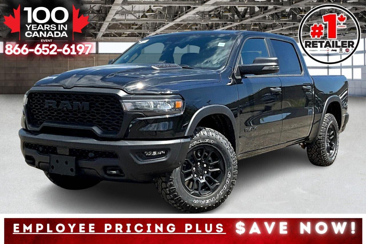 New 2025 RAM 1500 REBEL CREW | Sport Hood | 12