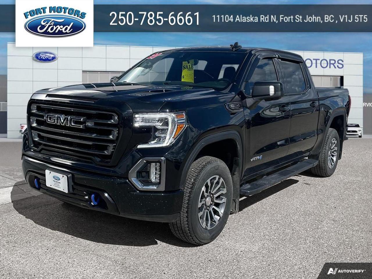 Used 2021 GMC Sierra 1500 AT4 for sale in Fort St John, BC