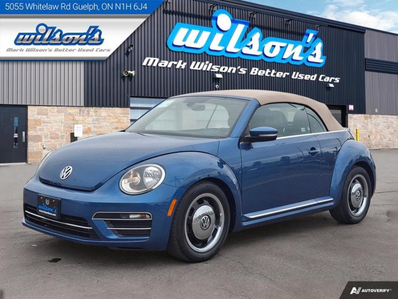 Used 2018 Volkswagen Beetle Convertible Coast | Auto | Heated Seats | Rear Camera | CarPlay + Android | Bluetooth | for sale in Guelph, ON