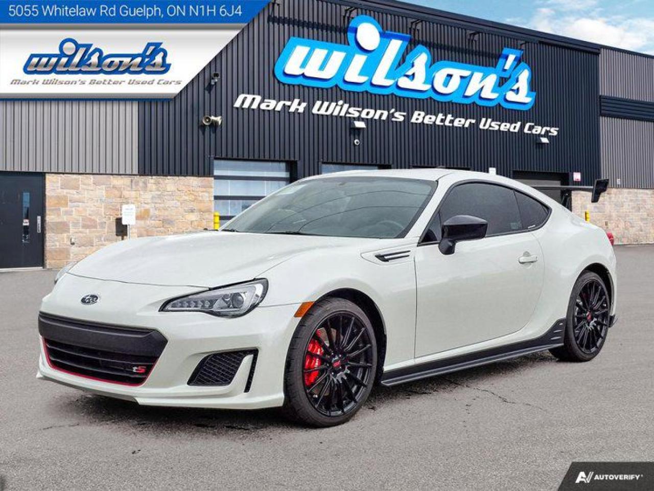 Used 2018 Subaru BRZ tS |  STI Spoiler | Brembo Brakes | STI Suspension | Alcantara Interior | LOW KM! for sale in Guelph, ON
