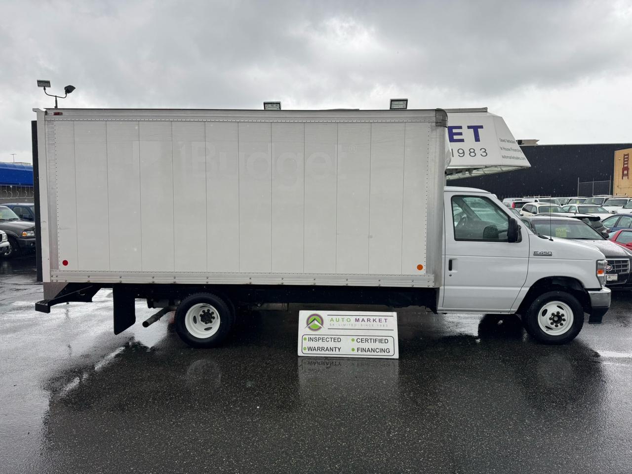 CALL OR TEXT KARL @ 6-0-4-2-5-0-8-6-4-6 FOR INFO & TO CONFIRM WHICH LOCATION.<br /><br />BEAUTIFUL CUBE VAN IN EXCELLENT SHAPE INSIDE AND OUT. READY TO GO TO WORK. 16FT BOX WITH PULL OUT RAMP. TIRES AND BRAKES ARE IN GREAT SHAPE. BC TRUCK WITH NO ACCIDENTS.&nbsp;<br /><br />2 LOCATIONS TO SERVE YOU, BE SURE TO CALL FIRST TO CONFIRM WHERE THE VEHICLE IS.<br /><br />We are a family owned and operated business for 40 years. Since 1983 we have been committed to offering outstanding vehicles backed by exceptional customer service, now and in the future. Whatever your specific needs may be, we will custom tailor your purchase exactly how you want or need it to be. All you have to do is give us a call and we will happily walk you through all the steps with no stress and no pressure.<br /><br />&nbsp; &nbsp; &nbsp; &nbsp; &nbsp; &nbsp; &nbsp; &nbsp; &nbsp; &nbsp; &nbsp; &nbsp; &nbsp; &nbsp; &nbsp; &nbsp; &nbsp; &nbsp; &nbsp; &nbsp; &nbsp; &nbsp; WE ARE THE HOUSE OF YES!<br /><br />ADDITIONAL BENEFITS WHEN BUYING FROM SK AUTOMARKET:<br /><br />-ON SITE FINANCING THROUGH OUR 17 AFFILIATED BANKS AND VEHICLE &nbsp;&nbsp;&nbsp;&nbsp;&nbsp;&nbsp;&nbsp;&nbsp;&nbsp;&nbsp;&nbsp;&nbsp;&nbsp;&nbsp;&nbsp;&nbsp;&nbsp;&nbsp;&nbsp;&nbsp;&nbsp;&nbsp;&nbsp;&nbsp;&nbsp;&nbsp;&nbsp;&nbsp;&nbsp;&nbsp;&nbsp;&nbsp;&nbsp;&nbsp;&nbsp;&nbsp;&nbsp;&nbsp;&nbsp;&nbsp;&nbsp;&nbsp;&nbsp;&nbsp;&nbsp;&nbsp;&nbsp;&nbsp;&nbsp;&nbsp;&nbsp;&nbsp;&nbsp;&nbsp;&nbsp;&nbsp;&nbsp;&nbsp;&nbsp;&nbsp;&nbsp;&nbsp;&nbsp;&nbsp;&nbsp;&nbsp;&nbsp;&nbsp;&nbsp;&nbsp;&nbsp;&nbsp;&nbsp;&nbsp;&nbsp;&nbsp;&nbsp;&nbsp;&nbsp;&nbsp;&nbsp;&nbsp;&nbsp;&nbsp;&nbsp;&nbsp;&nbsp;&nbsp;&nbsp;&nbsp;&nbsp;&nbsp;&nbsp;&nbsp;&nbsp;&nbsp;&nbsp;&nbsp;&nbsp;&nbsp;&nbsp;&nbsp;&nbsp;&nbsp;&nbsp;&nbsp;&nbsp;&nbsp;&nbsp;&nbsp;&nbsp;&nbsp;&nbsp;&nbsp;&nbsp;&nbsp;&nbsp;FINANCE COMPANIES.<br />-IN HOUSE LEASE TO OWN PROGRAM.<br />-EVERY VEHICLE HAS UNDERGONE A 120 POINT COMPREHENSIVE INSPECTION.<br />-EVERY PURCHASE INCLUDES A FREE POWERTRAIN WARRANTY.<br />-EVERY VEHICLE INCLUDES A CARFAX AND ICBC DAMAGE REPORT.<br />-EVERY VEHICLE IS GUARANTEED LIEN FREE.<br />-DISCOUNTED RATES ON PARTS AND SERVICE FOR YOUR NEW CAR AND ANY OTHER&nbsp; &nbsp;FAMILY CARS THAT NEED WORK NOW AND IN THE FUTURE.<br />-40 YEARS IN THE VEHICLE SALES INDUSTRY.<br />-A+++ MEMBER OF THE BETTER BUSINESS BUREAU.<br />-RATED&nbsp;TOP DEALER BY CARGURUS 5 YEARS IN A ROW<br />-MEMBER&nbsp;IN GOOD STANDING WITH THE VEHICLE SALES AUTHORITY OF BRITISH&nbsp; &nbsp;COLUMBIA.<br />-MEMBER OF THE AUTOMOTIVE RETAILERS ASSOCIATION.<br />-COMMITTED CONTRIBUTOR TO OUR LOCAL COMMUNITY AND THE RESIDENTS OF BC.<br /> This vehicle has been Fully Inspected, Certified and Qualifies for Our Free Extended Warranty.Don't forget to ask about our Great Finance and Lease Rates. We also have a Options for Buy Here Pay Here and Lease to Own for Good Customers in Bad Situations. 2 locations to help you, White Rock and Langley. Be sure to call before you come to confirm the vehicles location and availability or look us up at www.automarketsales.com. White Rock 604-542-4970 and Langley 604-533-1310. Serving Surrey, Delta, Langley, Richmond, Vancouver, all of BC and western Canada. Financing & leasing available. CALL SK AUTOMARKET LTD. 6045424970. Call us toll-free at 1 877 813-6807. $999 Documentation fee (negotiable) and applicable taxes are in addition to advertised prices. LANGLEY LOCATION DEALER# 40038 S. SURREY LOCATION DEALER #9987