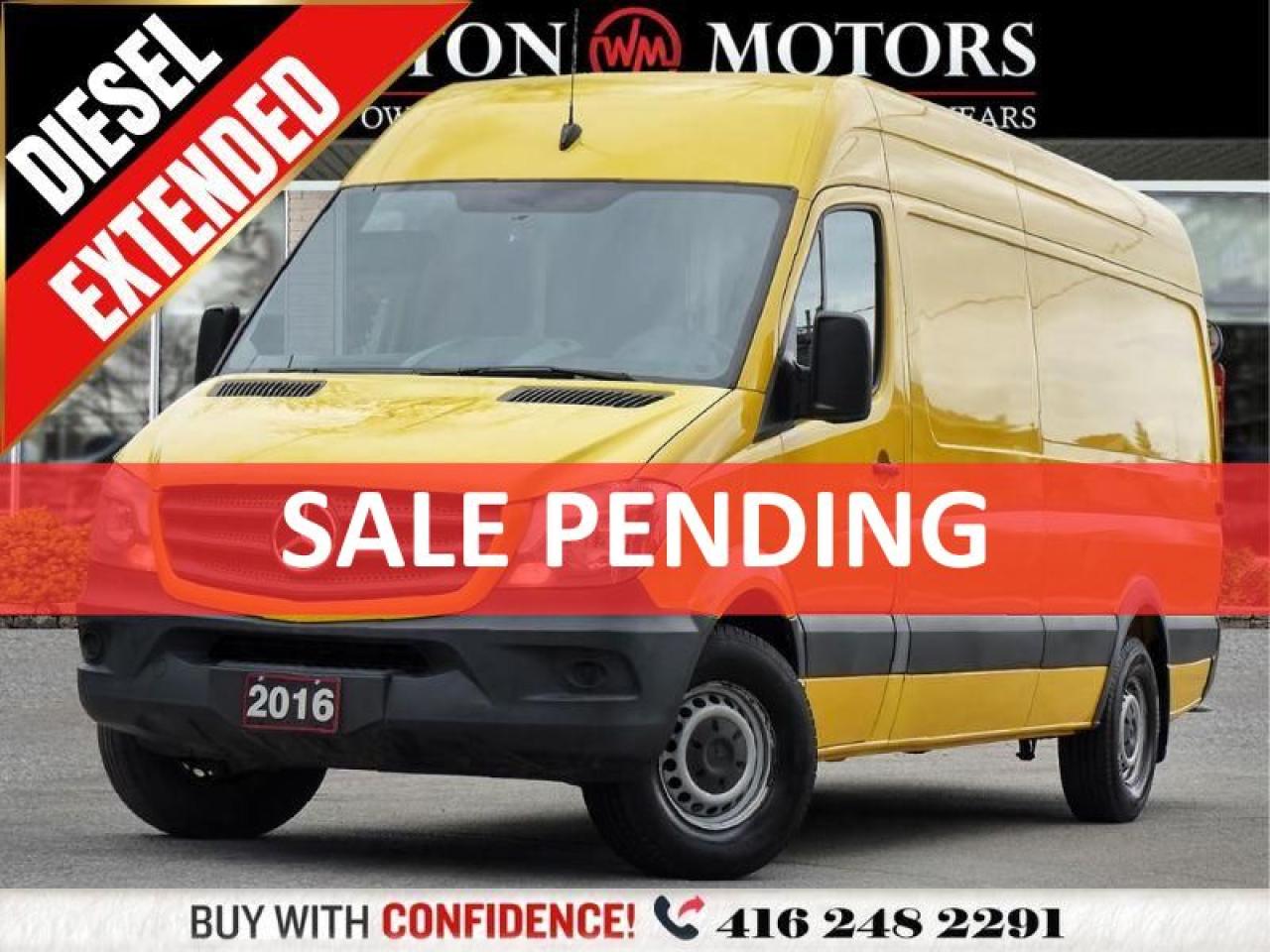Used 2016 Mercedes-Benz Sprinter 2500*HIGH ROOF*EXT*POWER GROUP*SHELVING*DIESEL for sale in Toronto, ON
