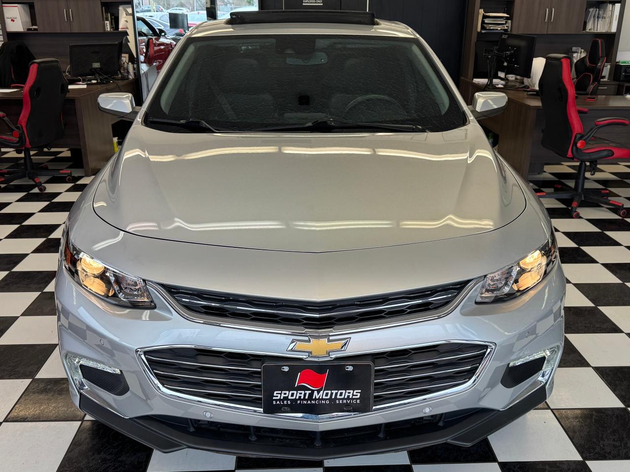 2018 Chevrolet Malibu LT+Roof+Leather+GPS+BOSE Sound+Leather+CLEANCARFAX - Photo #12