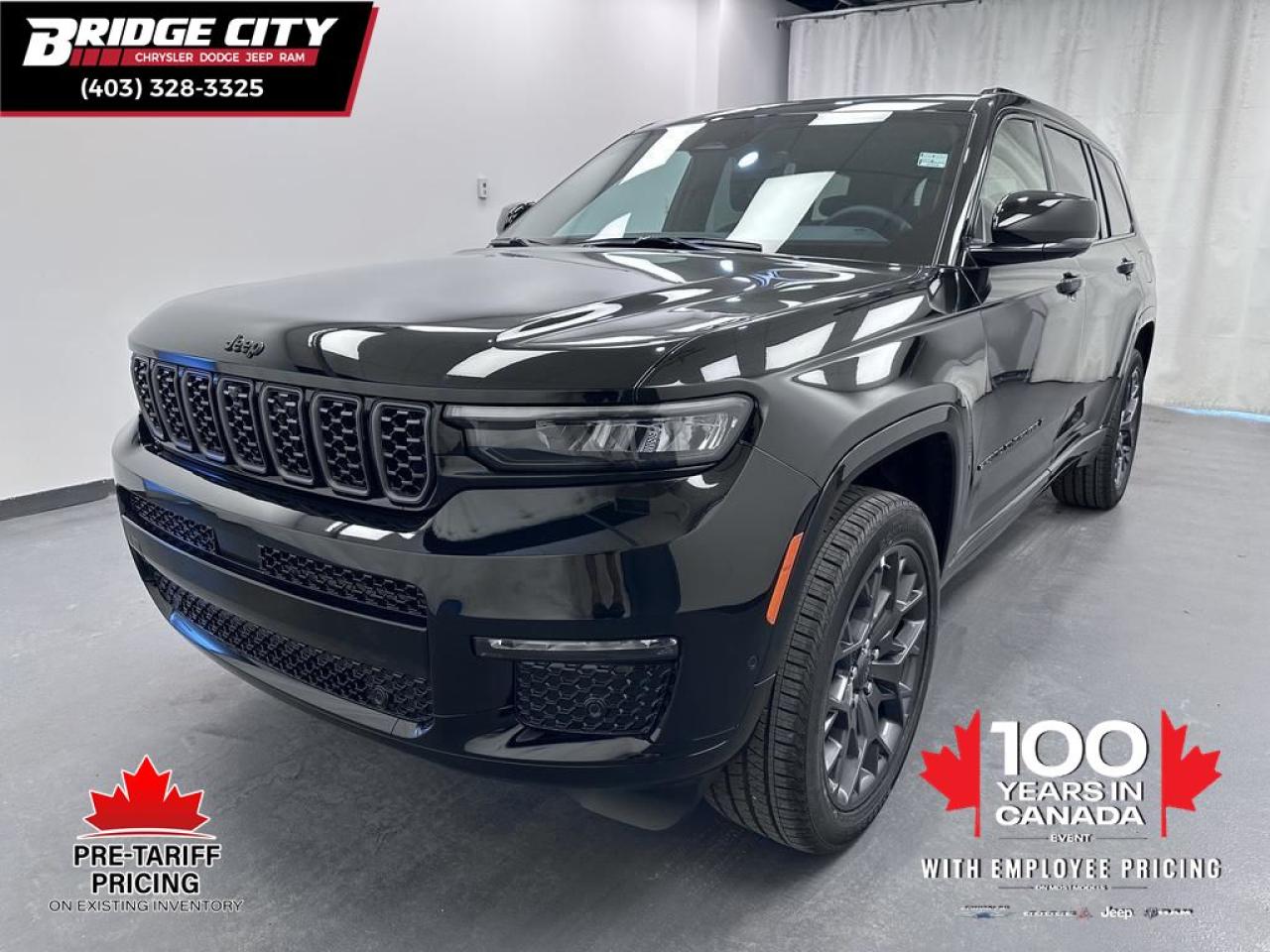 New 2025 Jeep Grand Cherokee L Summit - Leather Seats for sale in Lethbridge, AB