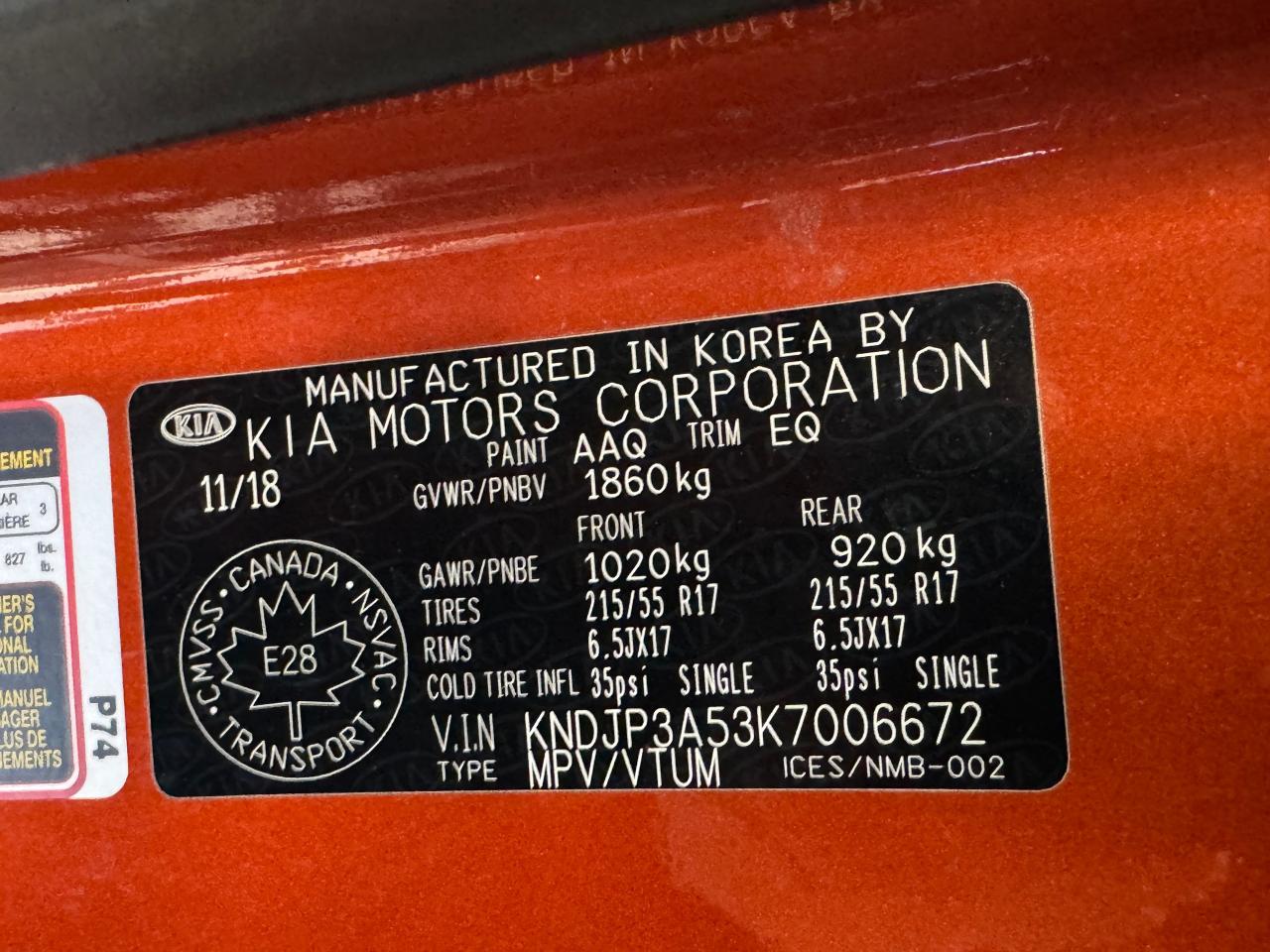 2019 Kia Soul EX+Camera+ApplePlay+Hetaed Steering+CLEAN CARFAX - Photo #43