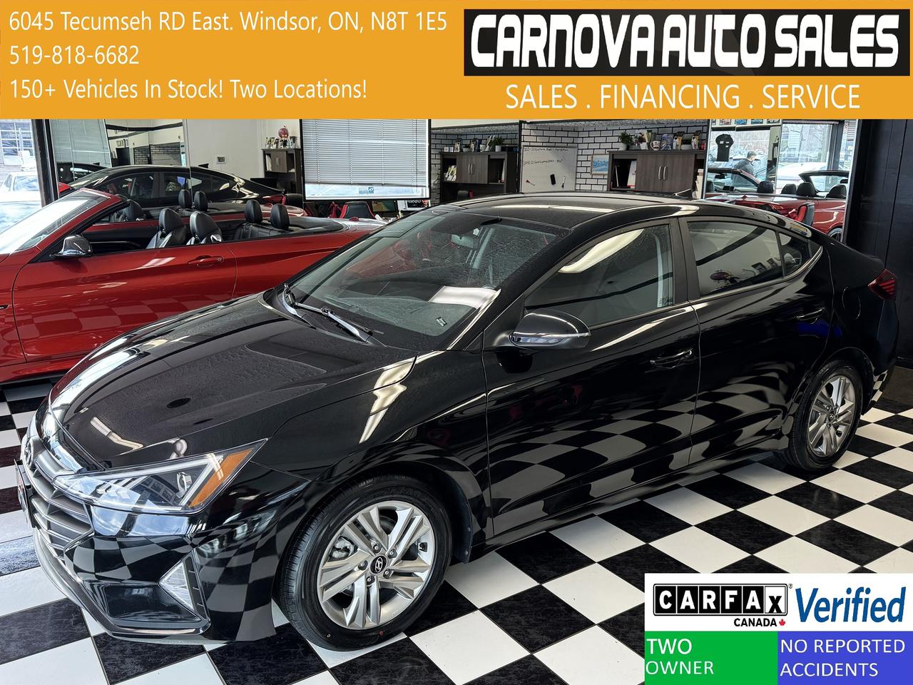 2019 Hyundai Elantra Preferred+New Tires+Camera+ApplePlay+CLEAN CARFAX Photo