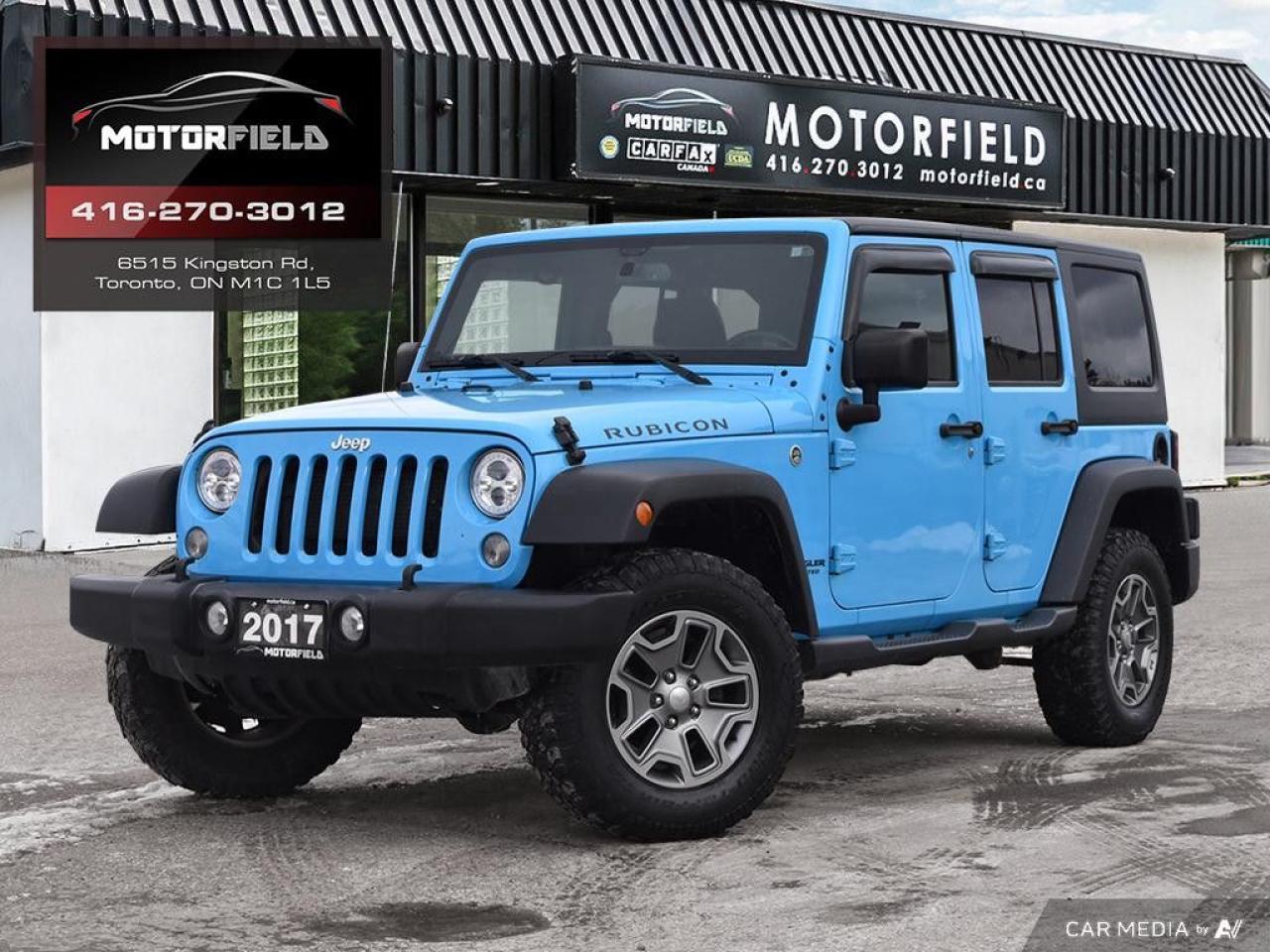 2017 Jeep Wrangler Unlimited Rubicon 4WD 4DR *Bluetooth, Nav, Loaded* Photo0