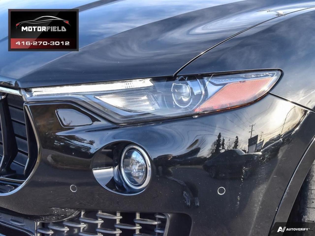 2018 Maserati Levante S GranSport AWD *Accident Free, 20" Nero Wheels, Black/Red* Photo