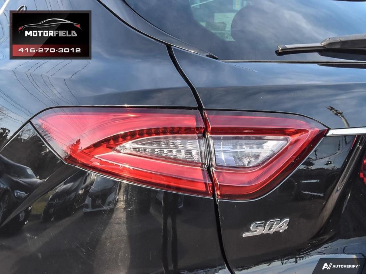 2018 Maserati Levante S GranSport AWD *Accident Free, 20" Nero Wheels, Black/Red* Photo