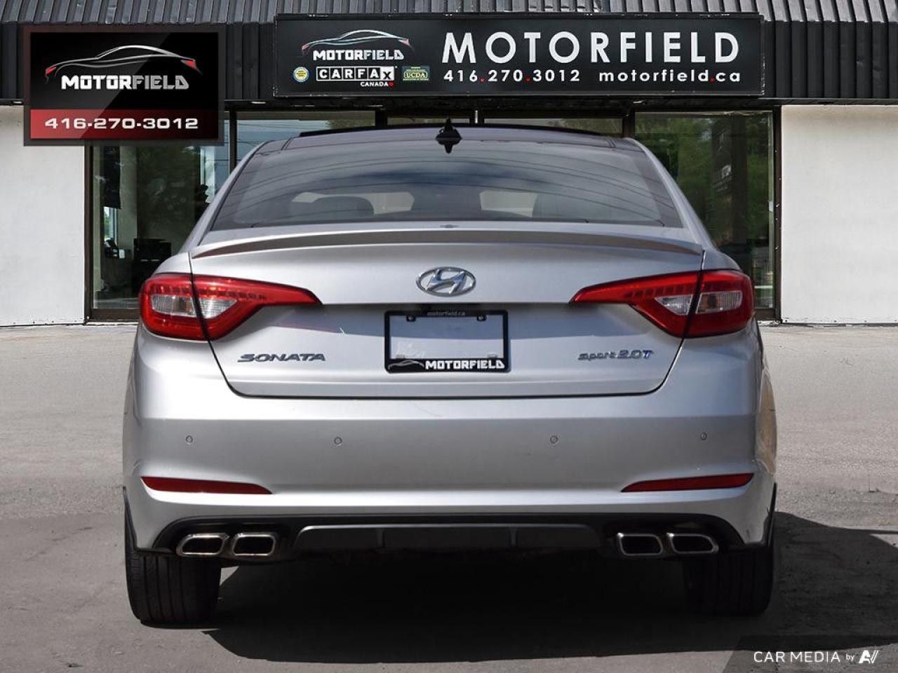 2017 Hyundai Sonata 2.0T Sport Ultimate *Accident Free, Sunroof, Loaded* Photo4