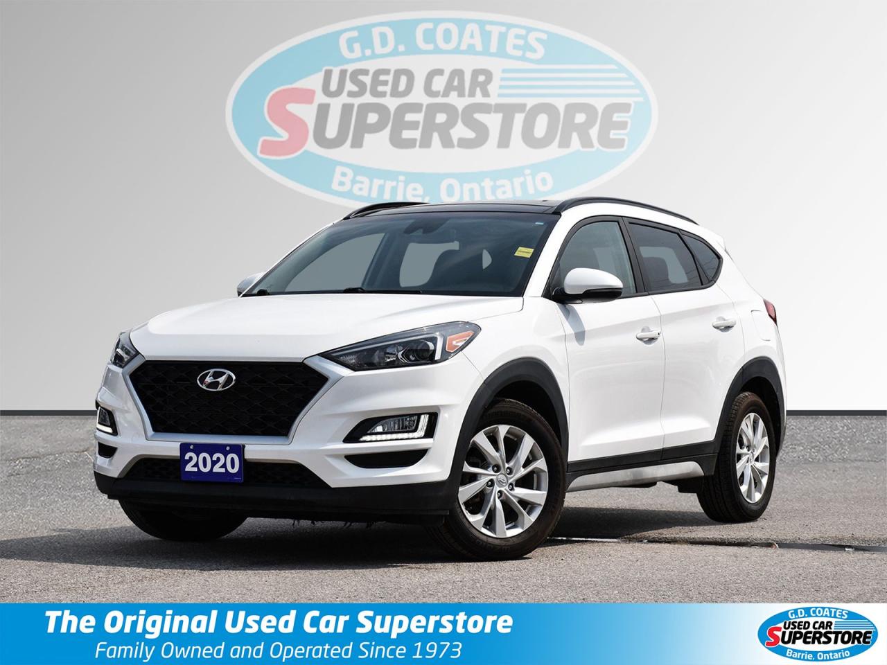 Used 2020 Hyundai Tucson Preferred AWD ~Heated Leather ~Pano Moonroof ~Cam for sale in Barrie, ON