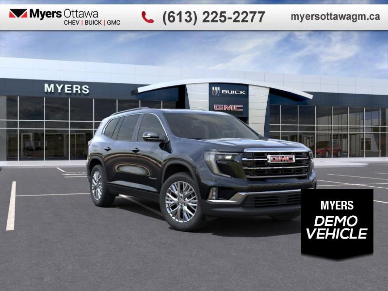Used 2025 GMC Acadia Elevation  - Sunroof - Luxury Package for sale in Ottawa, ON
