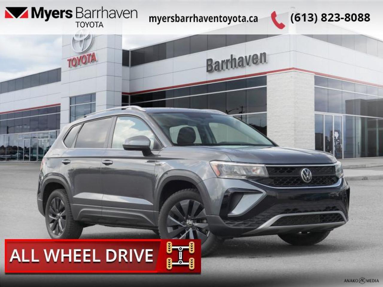 Used 2022 Volkswagen Taos Comfortline 4MOTION  - $193 B/W for sale in Ottawa, ON