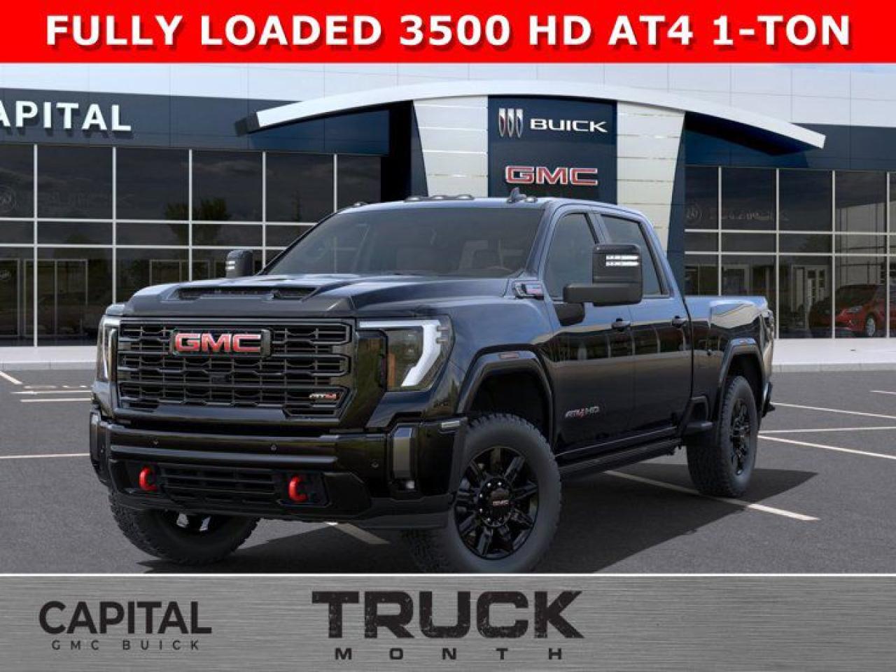 New 2025 GMC Sierra 3500 HD Crew Cab AT4 for sale in Edmonton, AB