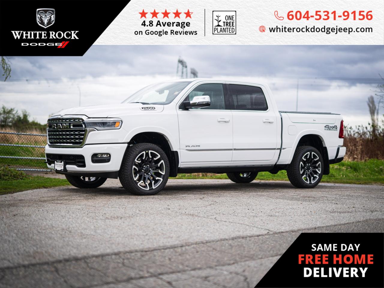 New 2025 RAM 1500 Limited for sale in Surrey, BC