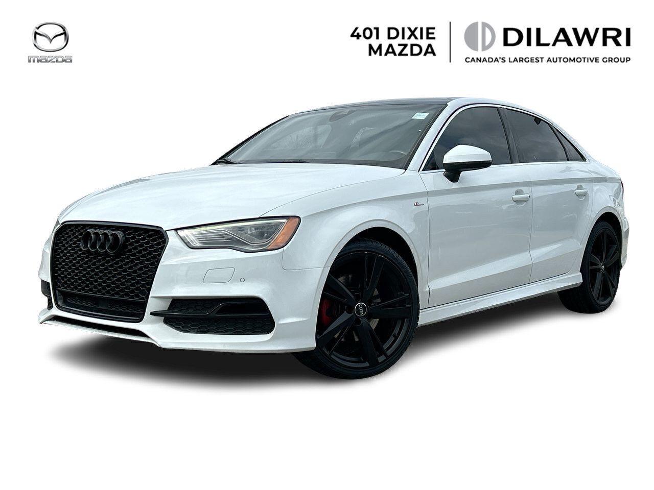 Used 2015 Audi A3 2.0T Technik quattro 6sp S tronic NAVIGATION|REARV for sale in Mississauga, ON