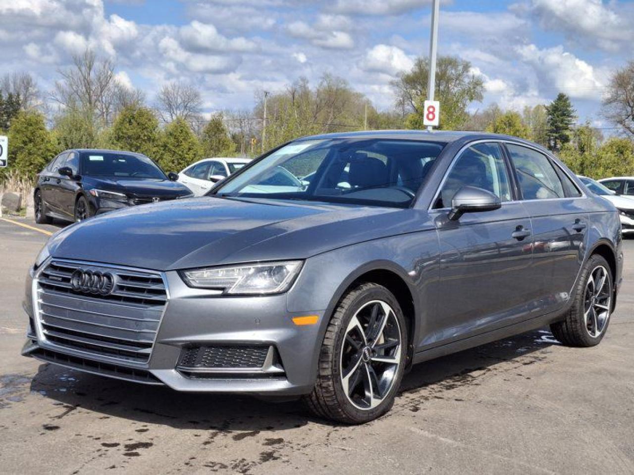 Used 2019 Audi A4 Sedan Komfort Quattro | Leather | Sunroof | Heated Seats | Power Seat | Rear Camera | Alloy Wheels & More! for sale in Guelph, ON