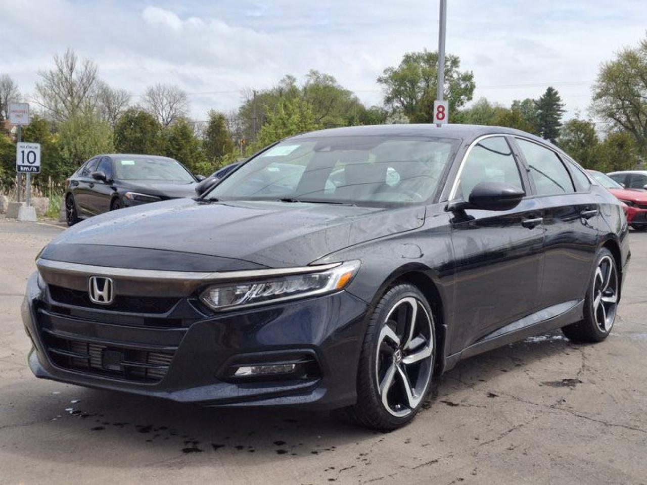 Come see this certified 2019 Honda Accord Sedan Sport | 6-Speed Manual | Sunroof | Adaptive Cruise | Power Seat | Heated Seats | CarPlay and More !. Its Manual transmission and 1.5 L engine will keep you going. This Honda Accord Sedan comes equipped with these options: Sunroof, Reverse Camera, Air Conditioning, Adaptive Cruise Control, Heated Seats, Tilt Steering Wheel, Steering Radio Controls, Power Windows, Power Locks, and Traction Control. Stop by and visit us at Mark Wilsons Better Used Cars, 5055 Whitelaw Road, Guelph, ON N1H 6J4.60+ years of World Class Service!450+ Live Market Priced VEHICLES! ONE MASSIVE LOCATION!Free Local Delivery Available!FINANCING! - Better than bank rates! 6 Months No Payments available on approved credit OAC. Zero Down Available. We have expert licensed credit specialists to secure the best possible rate for you and keep you on budget ! We are your financing broker, let us do all the leg work on your behalf! Click the RED Apply for Financing button to the right to get started or drop in today!BAD CREDIT APPROVED HERE! - You dont need perfect credit to get a vehicle loan at Mark Wilsons Better Used Cars! We have a dedicated licensed team of credit rebuilding experts on hand to help you get the car of your dreams!WE LOVE TRADE-INS! - Top dollar trade-in values!SELL us your car even if you dont buy ours! HISTORY: Free Carfax report included.Certification included! No shady fees for safety!EXTENDED WARRANTY: Available30 DAY WARRANTY INCLUDED: 30 Days, or 3,000 km (mechanical items only). No Claim Limit (abuse not covered)5 Day Exchange Privilege! *(Some conditions apply)CASH PRICES SHOWN: Excluding HST and Licensing Fees.2019 - 2024 vehicles may be daily rentals. Please inquire with your Salesperson.We have made every reasonable attempt to ensure options are correct but please verify with your sales professional