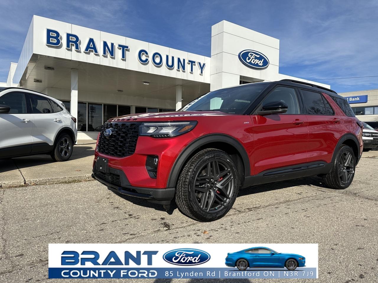 New 2025 Ford Explorer ST LINE | DEMO | for sale in Brantford, ON