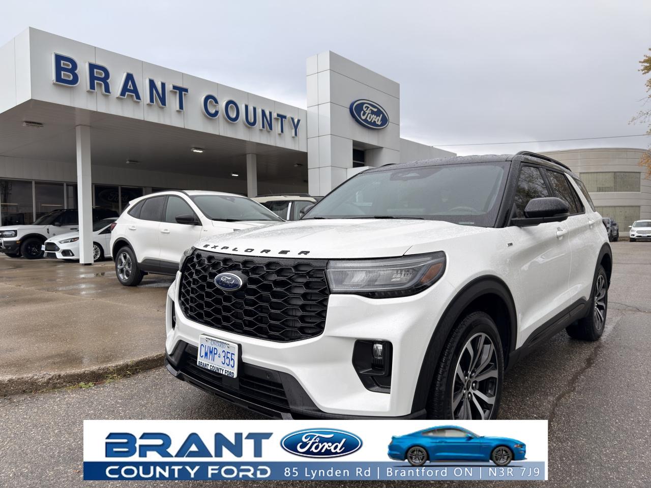 New 2025 Ford Explorer ST-Line for sale in Brantford, ON
