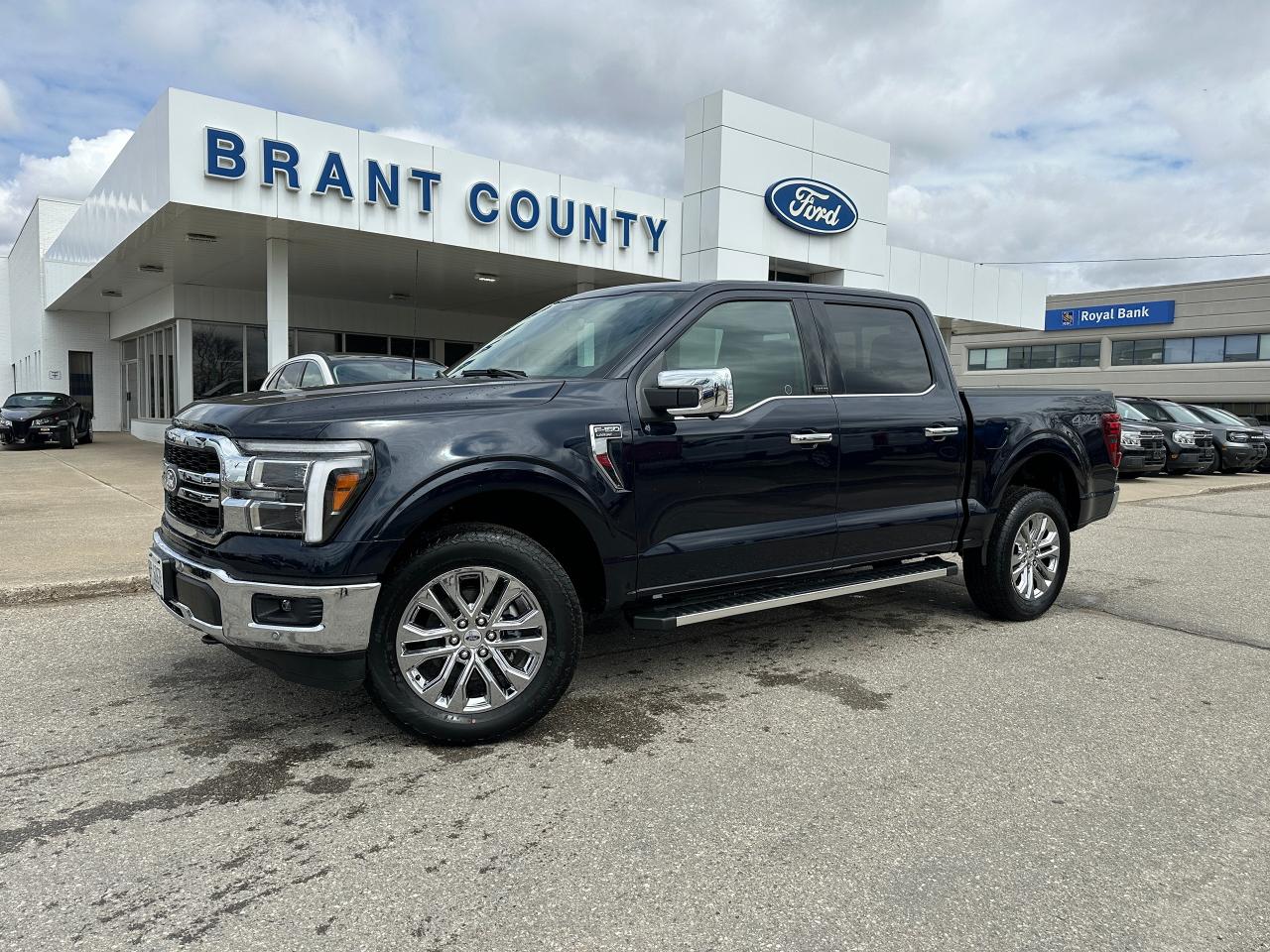 New 2025 Ford F-150 DEMO | LARIAT | CHROME PACK | MOONROOF | for sale in Brantford, ON
