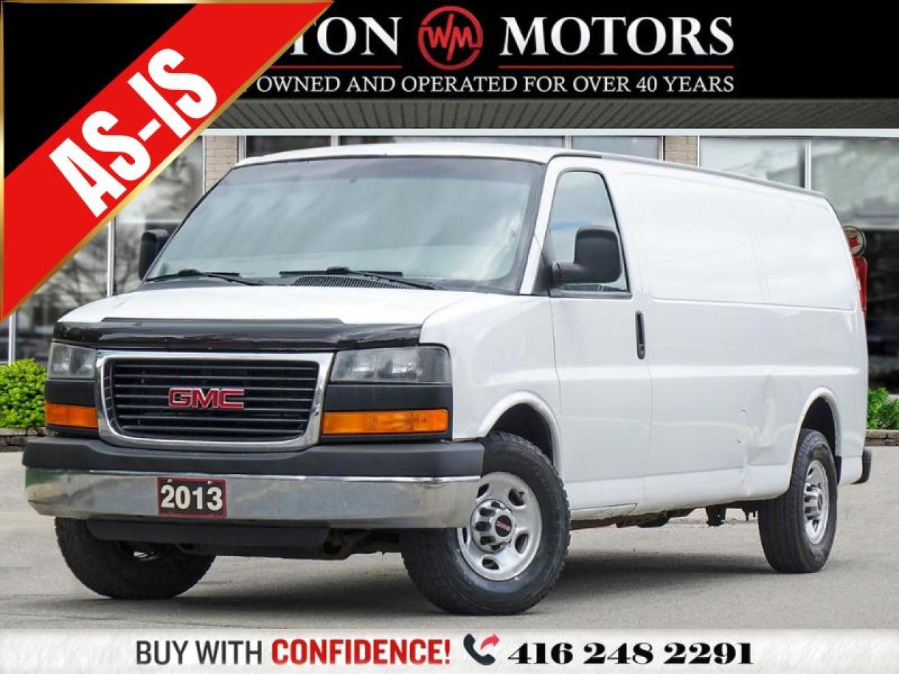 2013 GMC Savana 2500 EXTENDED*SHELVING*4.8L
