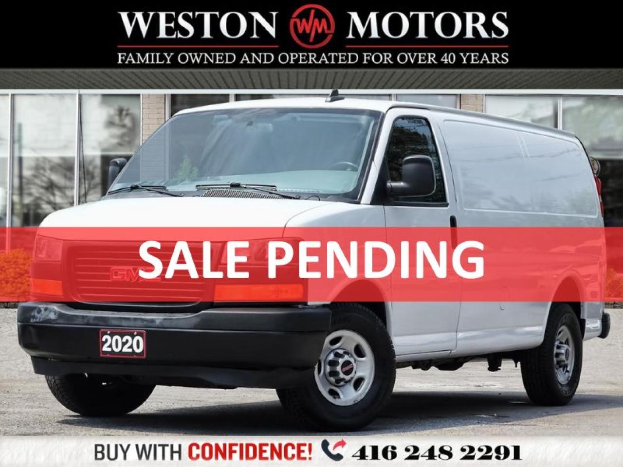 2020 GMC Savana 2500 POWER WINDOWS & LOCKS*REV-CAM