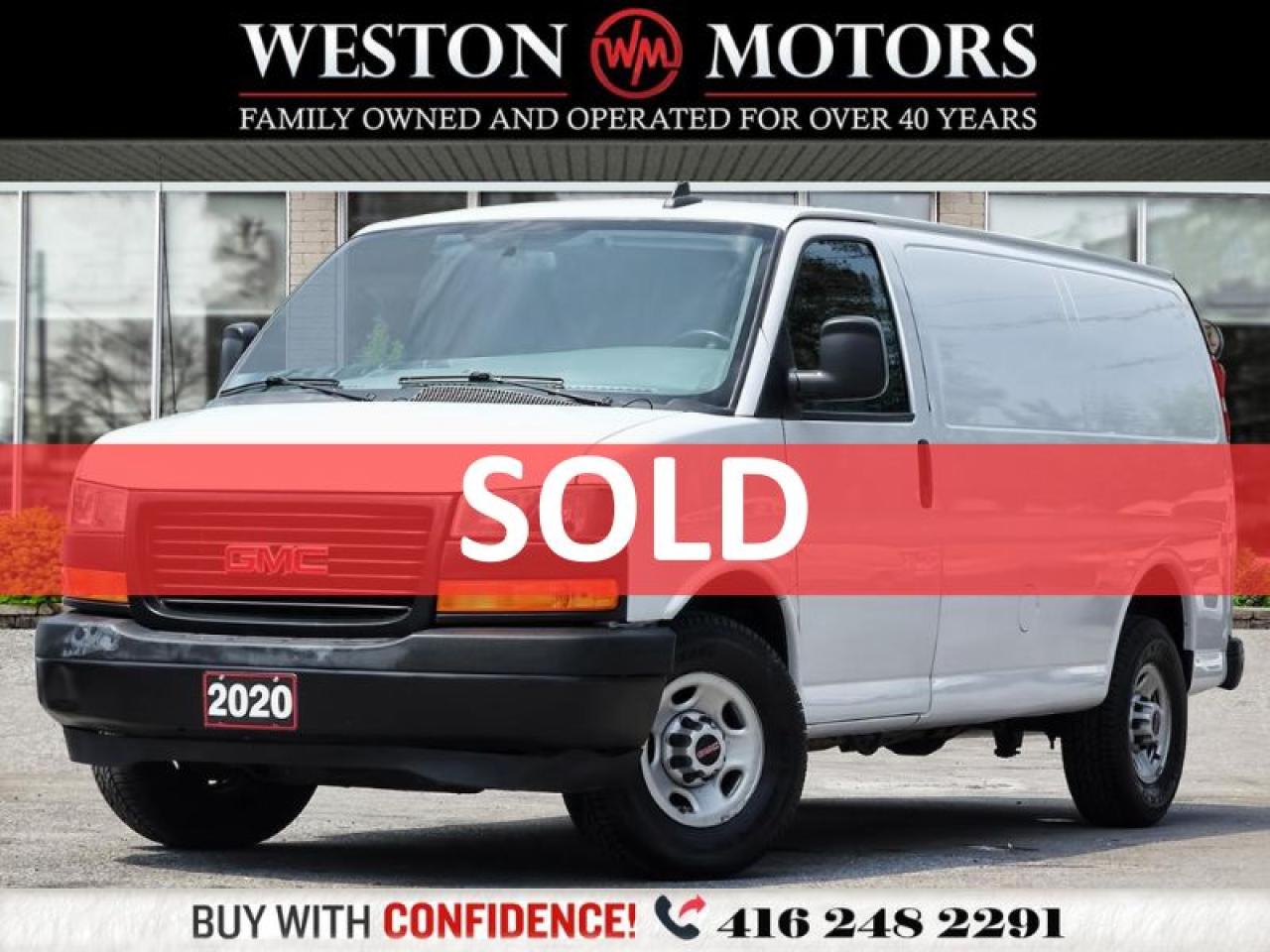 2020 GMC Savana 2500 POWER WINDOWS & LOCKS*REV-CAM