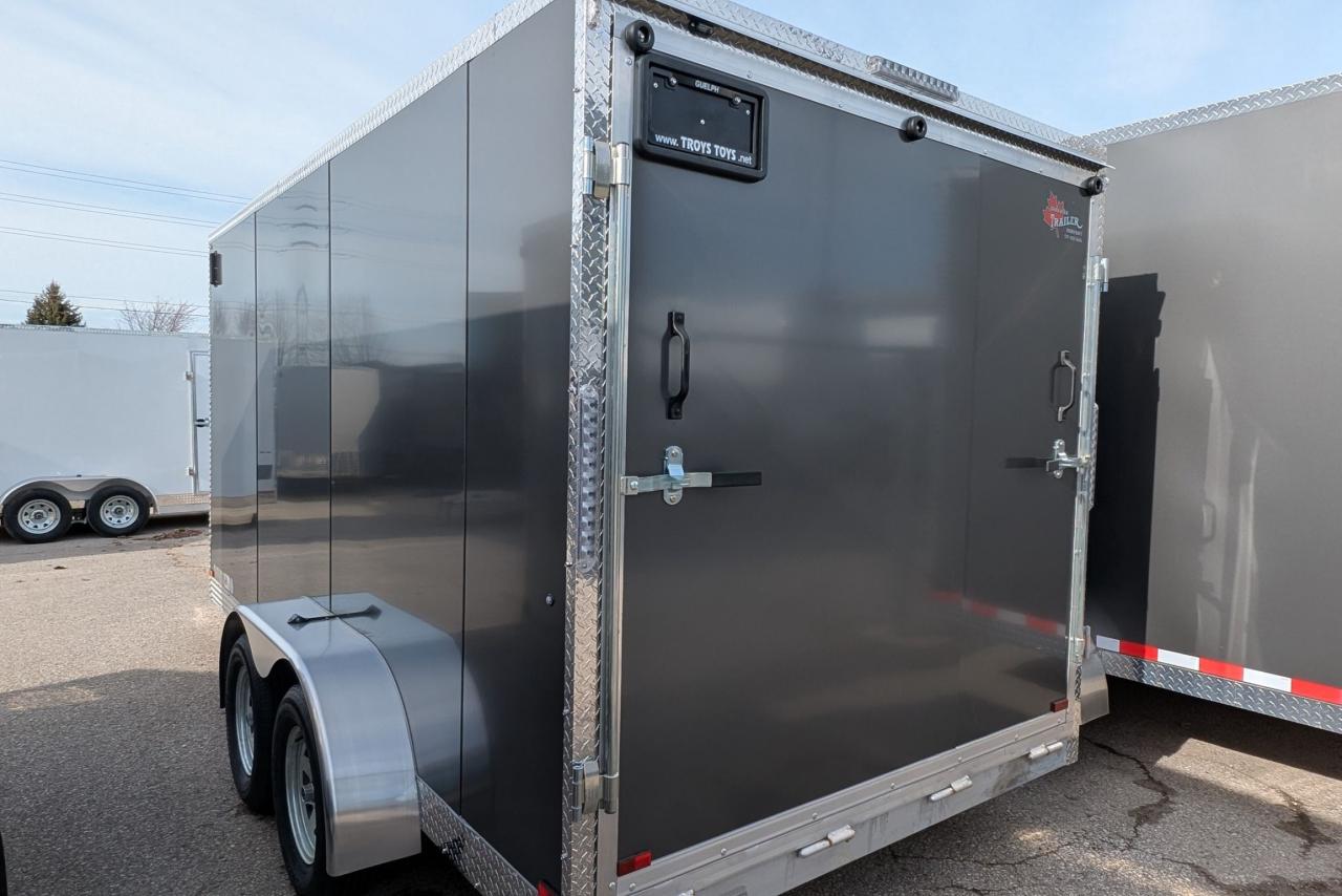 2025 Canadian Trailer Company 7x14 V Nose Cargo Trailer Aluminum Tandem Axle