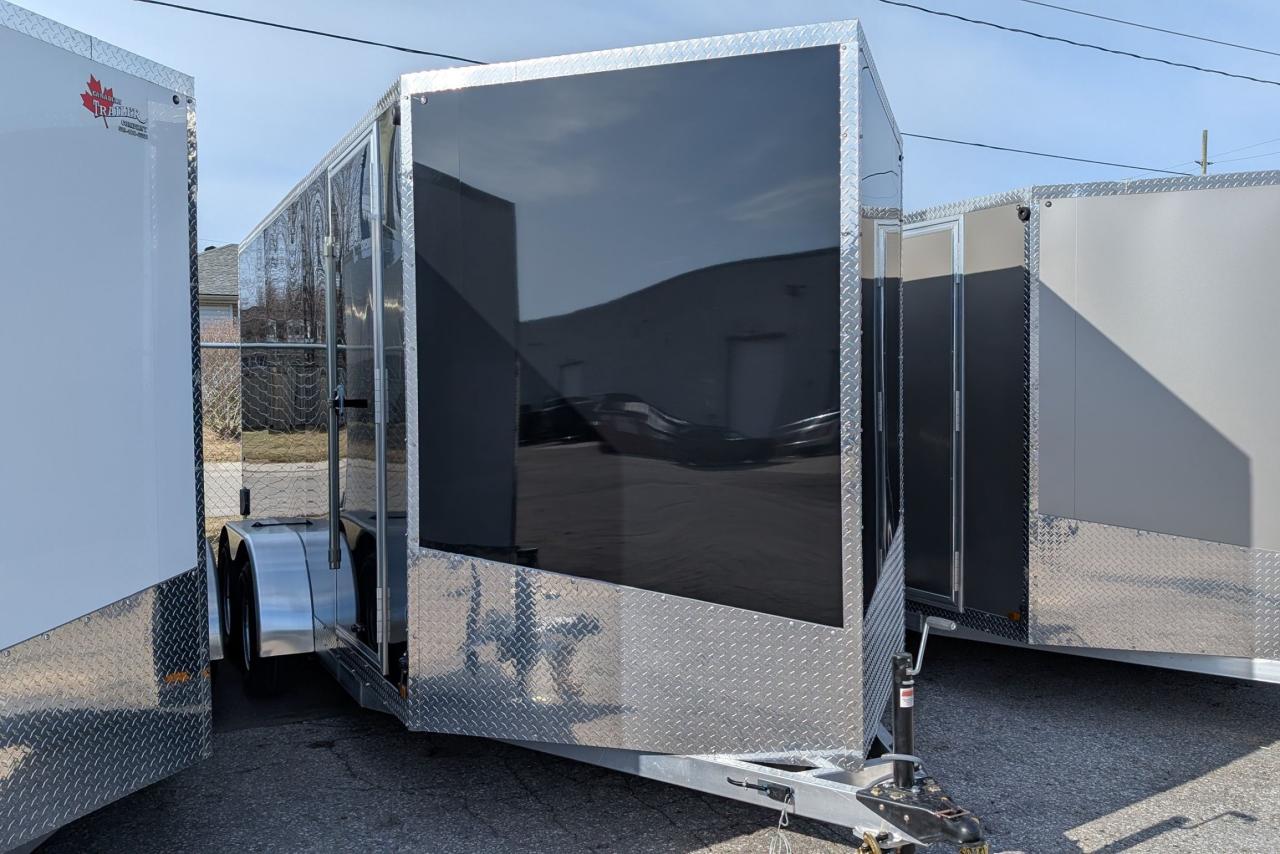 2025 Canadian Trailer Company 7x14 V Nose Cargo Trailer Aluminum Tandem Axle