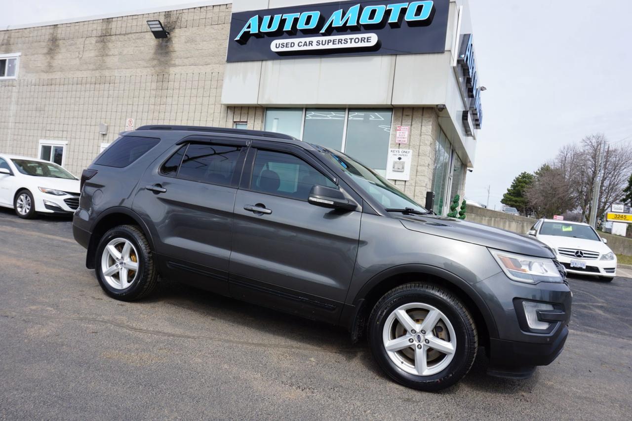 2017 Ford Explorer XLT 4WD CERTIFIED *FREE ACCIDENT*7 SEAT* CAMERA NAV BLUETOOTH LEATHER HEATED SEATS PANO ROOF CRUISE ALLOYS