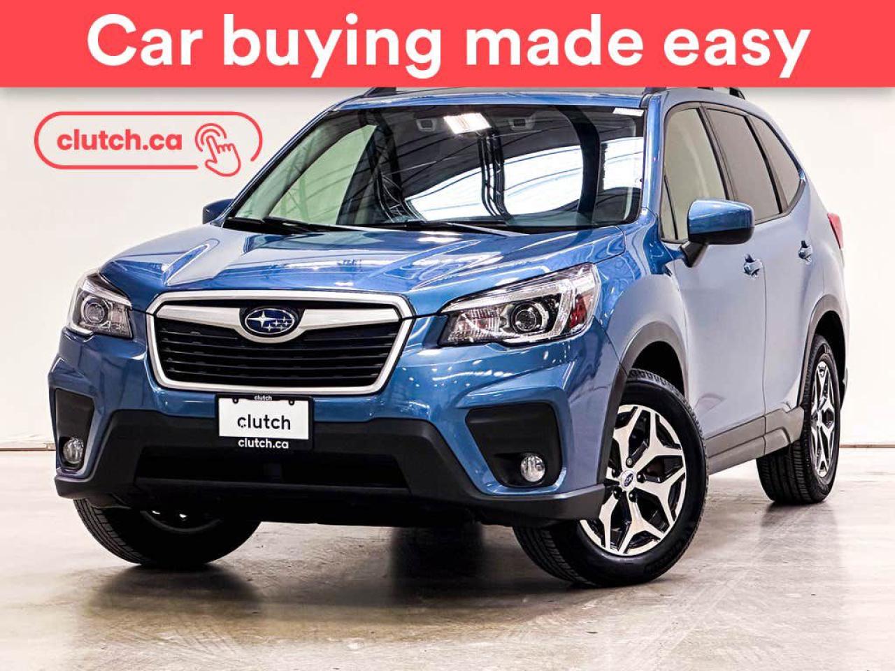 Used 2019 Subaru Forester Convenience w/ EyeSight Pkg. w/ Apple CarPlay, Heated Front Seats, Rearview Cam for sale in Toronto, ON