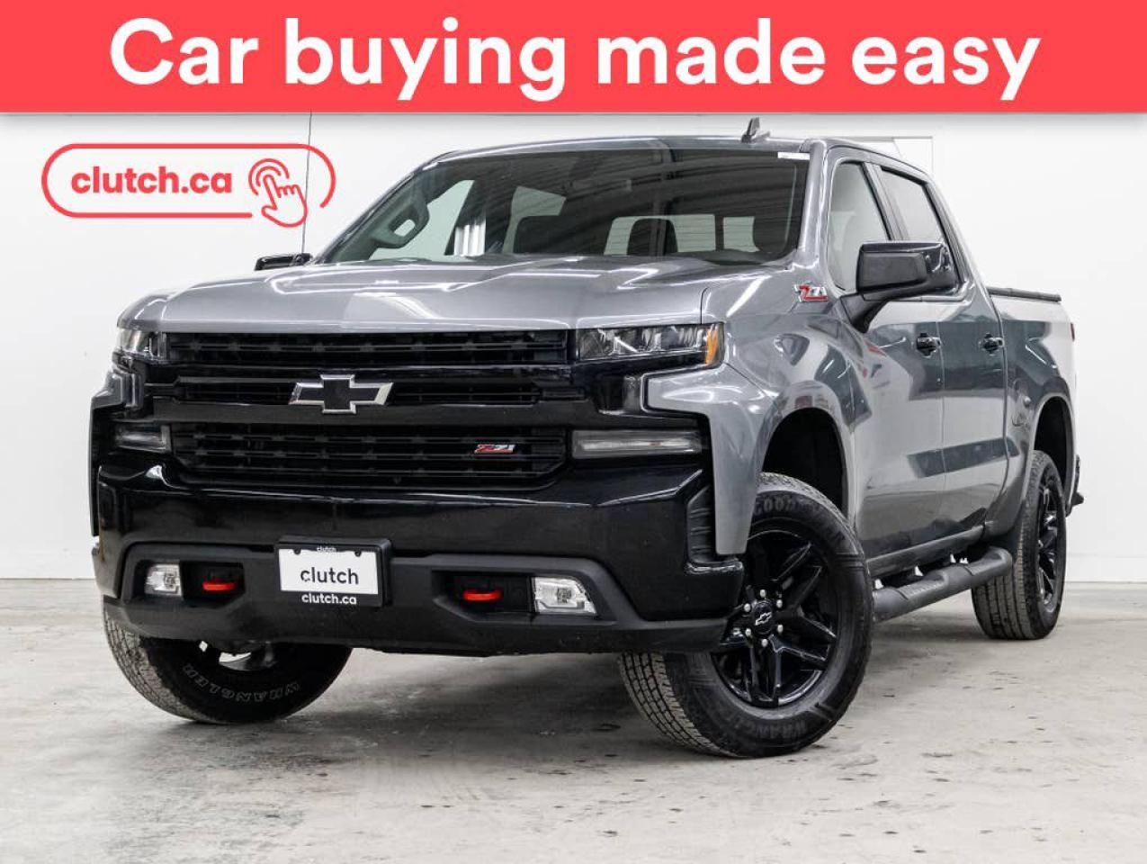 Used 2021 Chevrolet Silverado 1500 LT Trail Boss 4x4 w/ Apple CarPlay & Android Auto, Rearview Cam, Heated Steering Wheel for sale in Bedford, NS