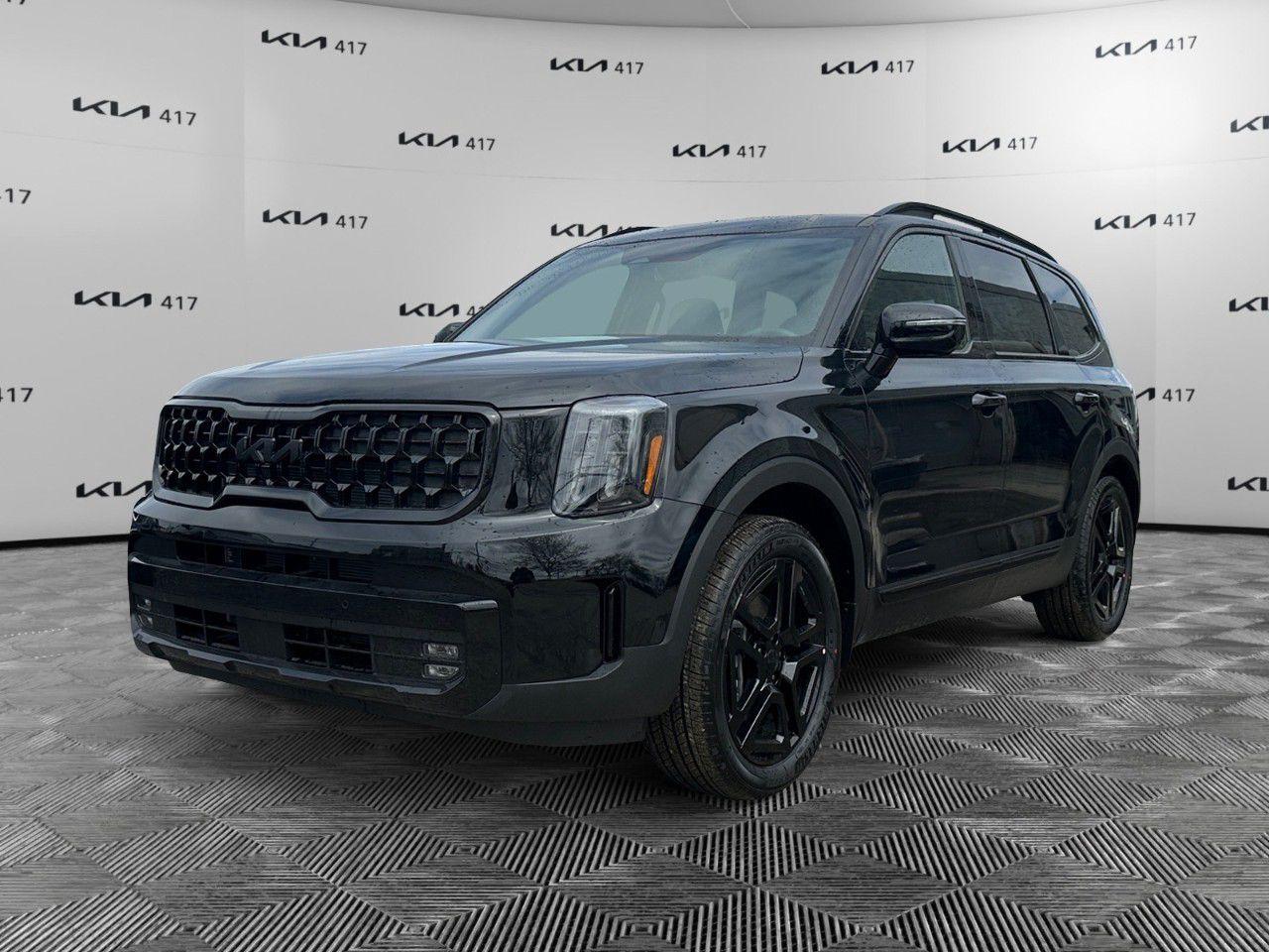 New 2025 Kia Telluride X-Line AWD w/Black Interior for sale in Gloucester, ON