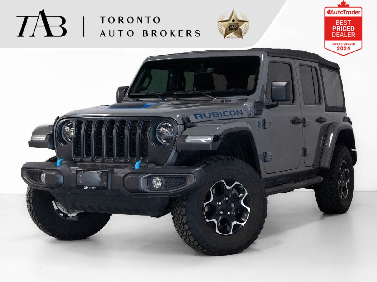 Used 2021 Jeep Wrangler 4xe UNLIMITED RUBICON | PHEV | SOFT TOP for sale in Vaughan, ON