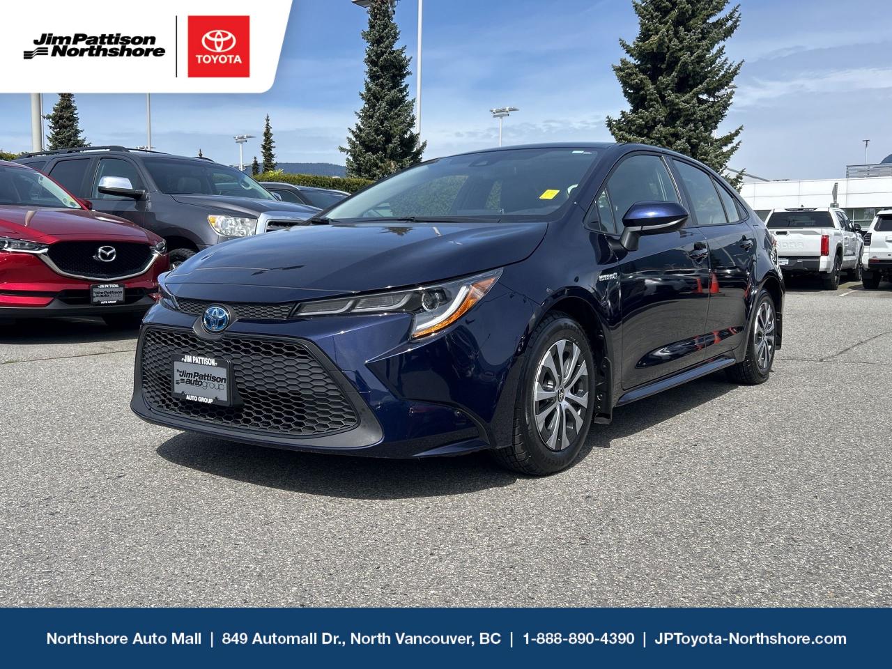 Used 2021 Toyota Corolla Hybrid Premium Package, Certified for sale in North Vancouver, BC