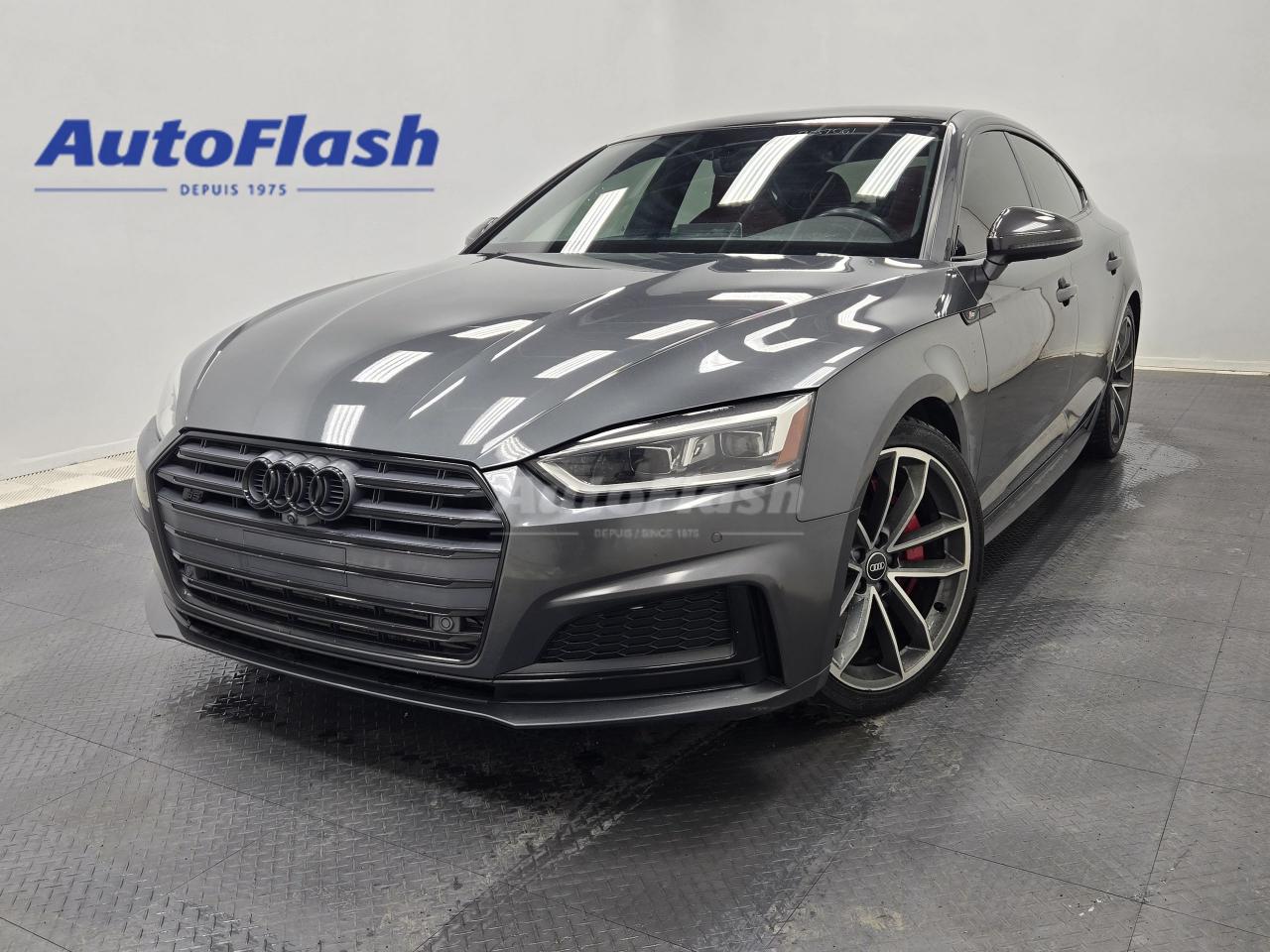 Used 2018 Audi S5 Sportback PREMIUM PLUS, CAMERA, PADDLE SHIFTER, 354HP for sale in Saint-Hubert, QC