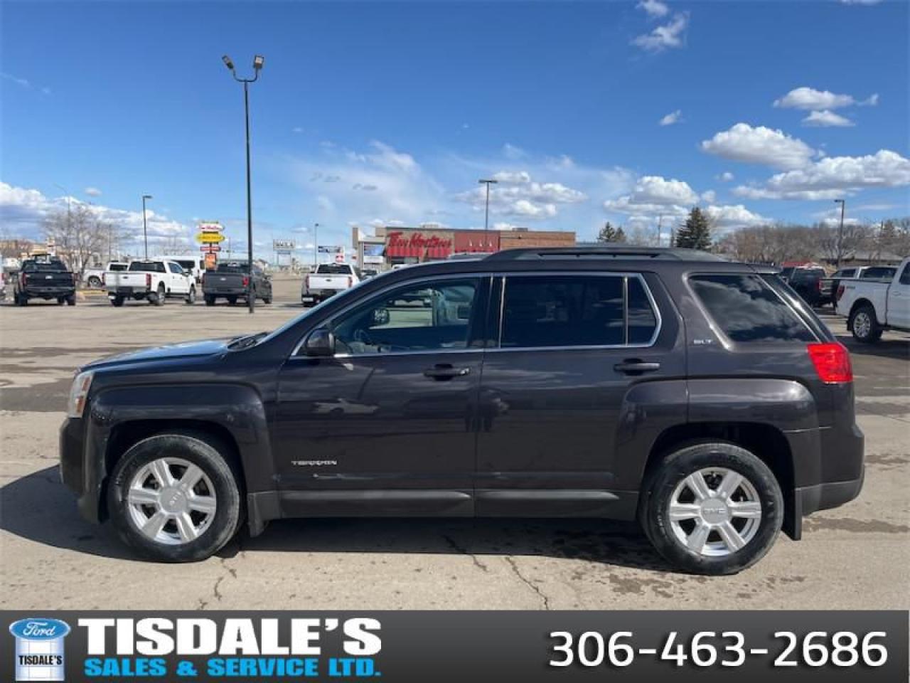 Used 2014 GMC Terrain SLT  - Leather Seats -  Bluetooth for sale in Kindersley, SK