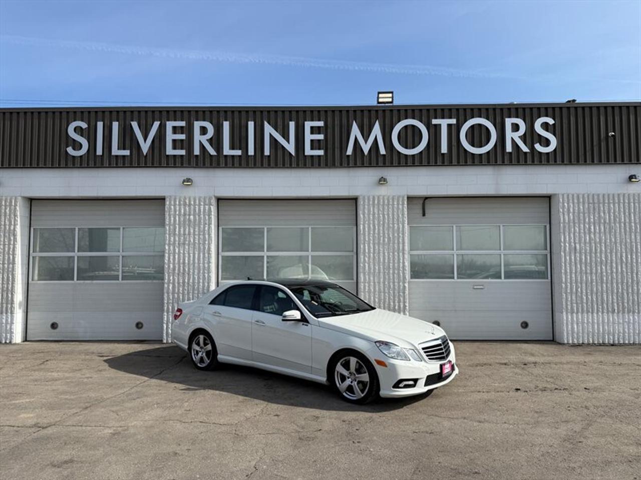 ***WHY BUY FROM SILVERLINE?*** 

*FINANCING AVAILABLE* 

*CLEAN TITLE ONLY* 

*TRADE-INS WELCOME* 

*7 DAY INSURANCE* 

*3 MONTH WARRANTY/5000KM LIMITED POWERTRAIN WARRANTY* 

*MB SAFETY* 

*NATIONWIDE DELIVERY AVAILABLE* 

*D#4140* ****LOW LOW MILEAGE MERCEDES E350 4MATIC AWD IS HERE! V6, AWD, LEATHER INTERIOR WITH HEATED AND POWER SEATS, SUNROOF, CLIMATE CONTROL, NAVIGATION, BLUETOOTH, CRUISE, ABS, AM FM CD, TINTED GLASS, ALLOYS, GREAT UNIT INSIDE AND OUT! WILL BE SOLD WITH SAFETY, 2 KEYS, WARRANTY AND OIL CHANGE. 





*****VALUE PRICED AT $18,991+TAX, WARRANTY INCLUDED****** 

*****VIEW AT SILVERLINE MOTORS, 1601 NIAKWA RD EAST****** 

*****CALL/TEXT 204-509-0008*****



INSTALLED FEATURES: Air filtration, Front air conditioning: automatic climate control, Front air conditioning zones: dual, Rear air conditioning: automatic climate control, Rear air conditioning zones: dual, Airbag deactivation: occupant sensing passenger, Front airbags: dual, Knee airbags: driver, Side airbags: front, Side curtain airbags: front / rear, In-Dash CD: 6 disc / MP3 Playback, Radio: AM/FM, Speed sensitive volume control, Subwoofer: 1, Surround sound: 5.1, Total speakers: 12, Watts: 420, ABS: 4-wheel, Braking assist, Electronic brakeforce distribution, Front brake type: ventilated disc, Rear brake type: ventilated disc, Armrests: rear center folding with storage, Center console trim: wood, Dash trim: wood, Shift knob trim: leather, Steering wheel trim: leather, Cargo area light, Center console: front console with storage, Cruise control, Cupholders: front / rear, Memorized settings: 3 driver / driver seat / passenger seat / side mirrors / steering wheel, Multi-function remote: keyless entry, One-touch windows: 4, Power outlet(s): 12V cargo area / 12V front, Power steering: variable/speed-proportional, Reading lights: front, Rearview mirror: auto-dimming, Steering wheel: tilt and telescopic, Steering wheel mounted controls: audio, Storage: door pockets / front seatback / organizer, Universal remote transmitter, Vanity mirrors: dual, Exhaust: dual tip, Exhaust tip color: chrome, Grille color: chrome, Infotainment screen size: 7 in., External temperature display, Gauge: tachometer, Trip odometer, Warnings and reminders: coolant temperature warning / lamp failure / low fuel level / low oil pressure, Daytime running lights, Exterior entry lights: approach lamps, Front fog lights, Headlights: auto delay off / auto on, Rear fog lights, Side mirror adjustments: power, Side mirrors: driver side only heated / heated / integrated turn signals, 4WD type: full time, Moonroof / Sunroof: one-touch open/close / power glass / remotely operated, Active head restraints: dual front, Child safety door locks, Child seat anchors, Driver attention alert system, Rear seatbelts: center 3-point, Seatbelt force limiters: front / rear, Seatbelt pretensioners: front / rear, Driver seat: heated, Driver seat power adjustments: 10 / height / lumbar / reclining, Front headrests: 2 / adjustable, Front seat type: bucket, Passenger seat: heated, Passenger seat power adjustments: 10 / height / lumbar / reclining, Rear headrests: 3, Rear seat type: bench, Upholstery: leatherette, Anti-theft system: alarm / vehicle immobilizer, Power door locks, Stability control, Traction control, Front shock type: gas, Front spring type: coil, Front stabilizer bar, Front struts: MacPherson, Front suspension classification: independent, Front suspension type: multi-link, Rear shock type: gas, Rear spring type: coil, Rear stabilizer bar, Rear suspension classification: independent, Rear suspension type: multi-link, Satellite communications: TeleAid, Tire Pressure Monitoring System, Front wipers: intermittent / rain sensing, Heated windshield washer jets, Heated windshield wiper rests, Power windows, Window defogger: rear