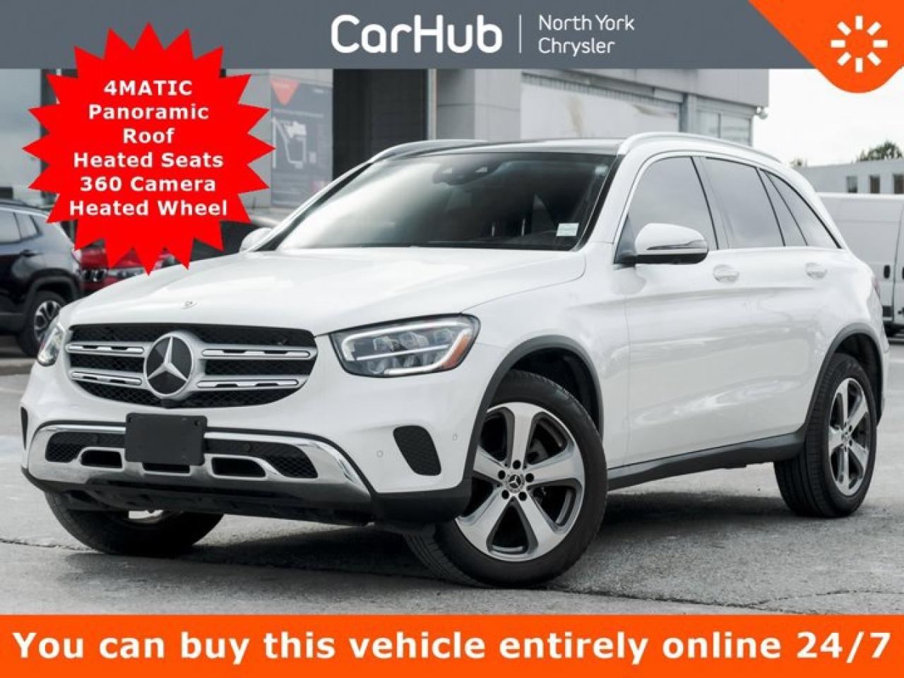 Used 2021 Mercedes-Benz GLC 300 4MATIC Panoroof Heated Seats 360 Cam Heated Wheel for sale in Thornhill, ON