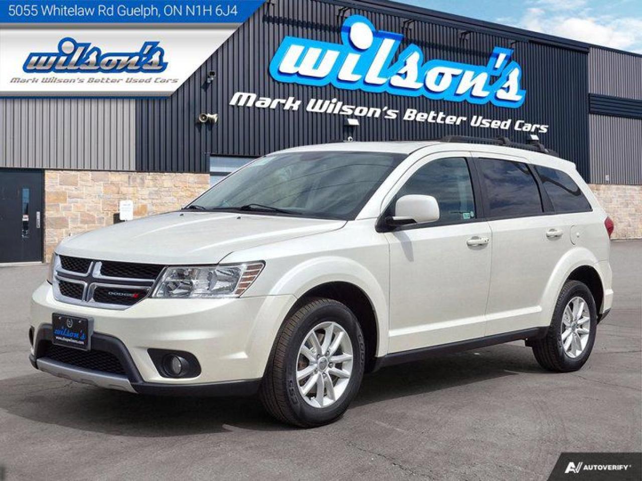 Used 2017 Dodge Journey SXT | V6 | AWD | DVD | Sunroof | Nav | Remote Start | Rear Camera | Bluetooth | and more! for sale in Guelph, ON