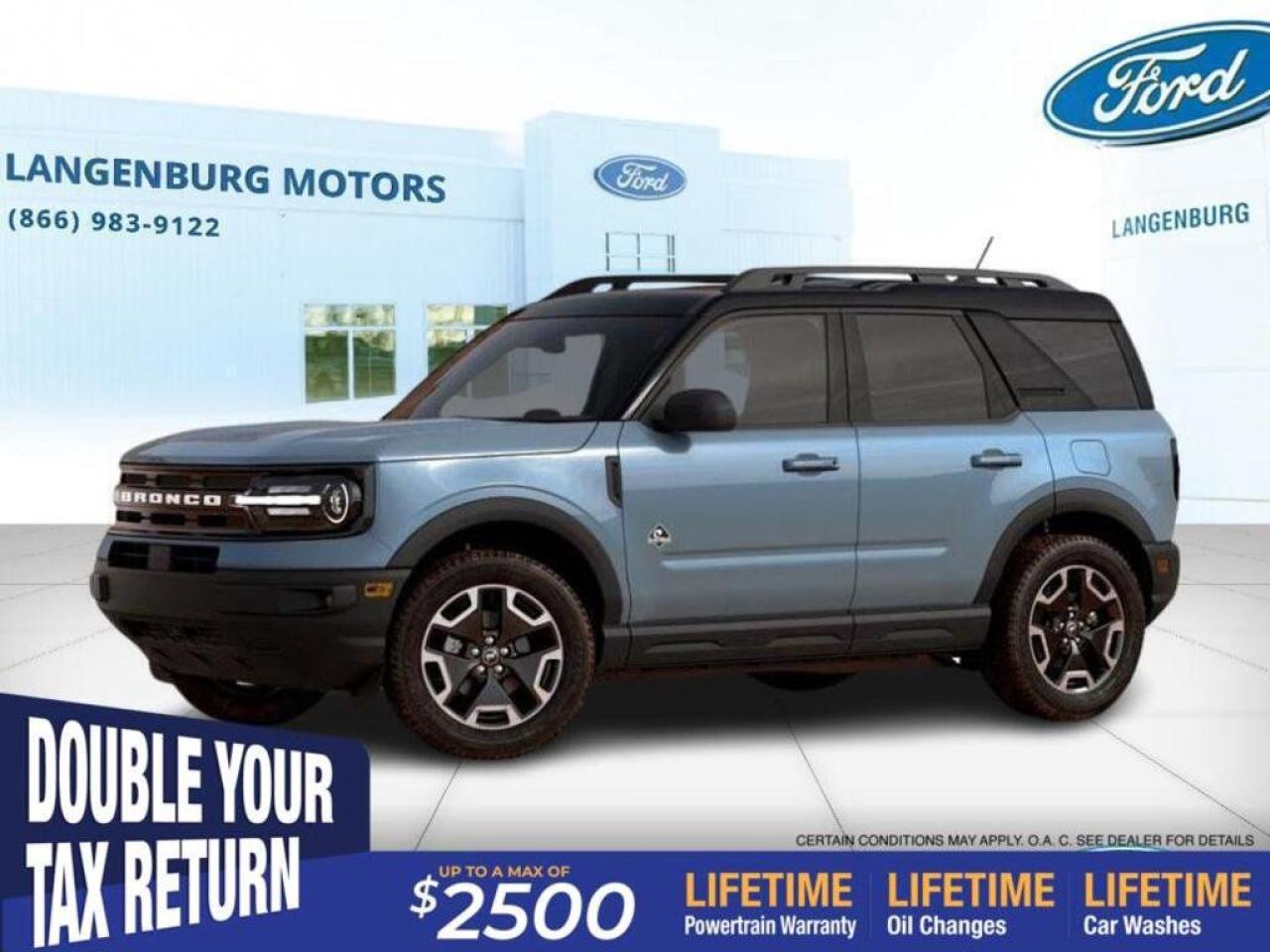 Used 2024 Ford Bronco Outer Banks for sale in Langenburg, SK