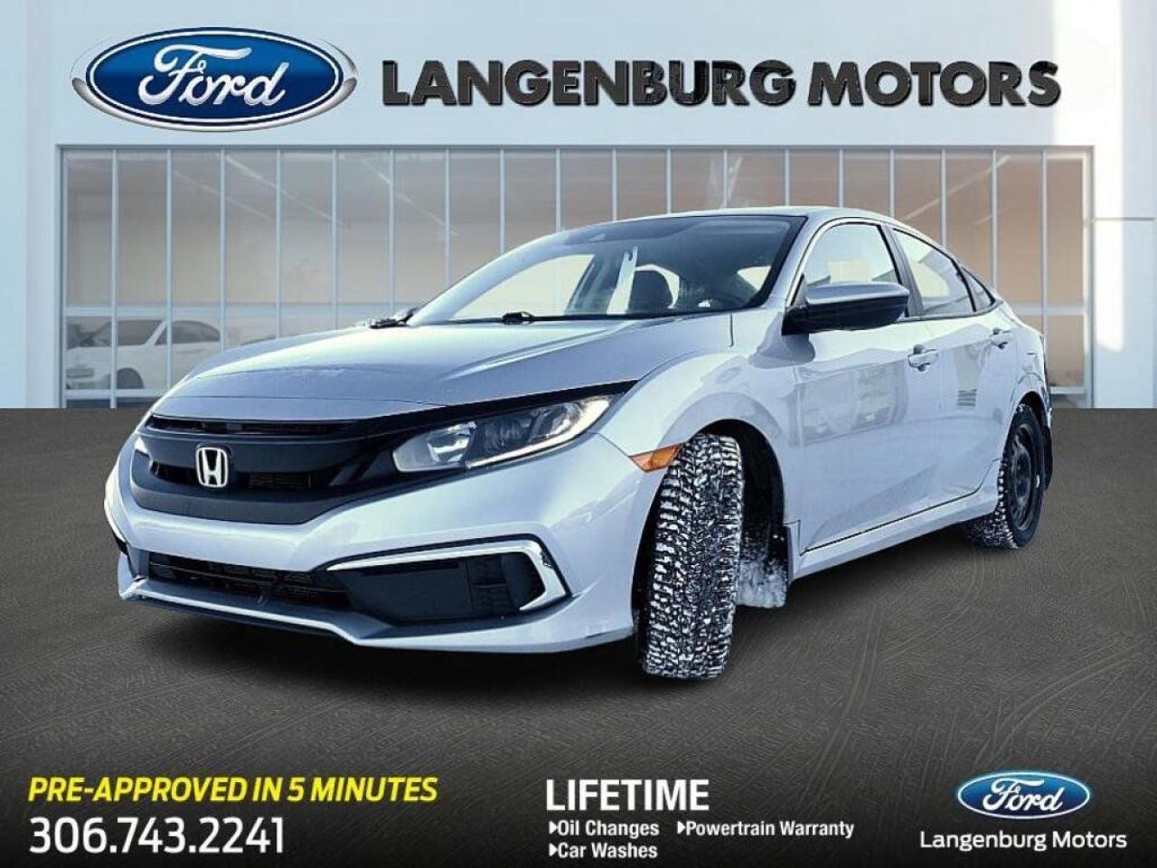 Used 2019 Honda Civiclx LX for sale in Langenburg, SK