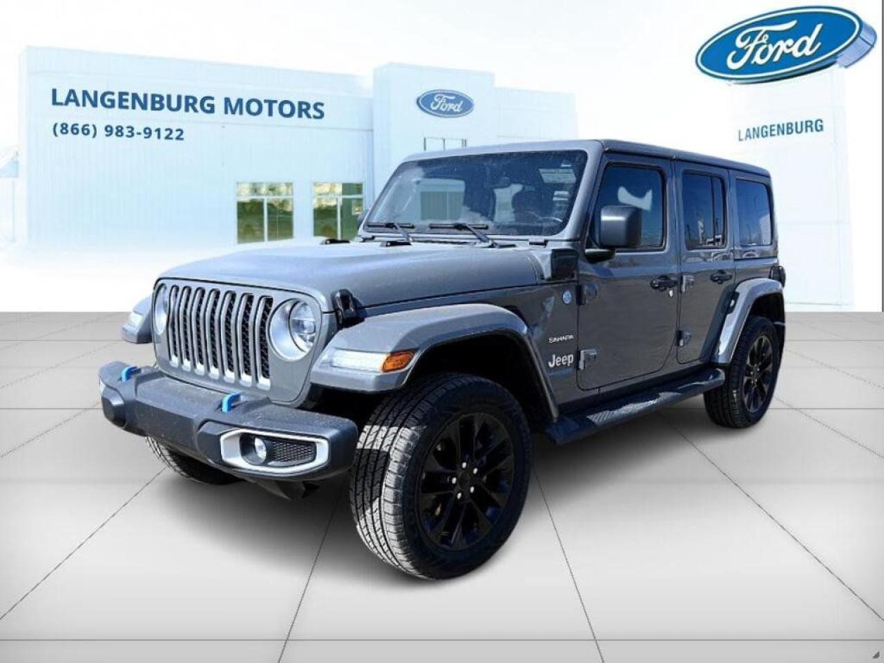 Used 2022 Jeep Wrangler Unlimited Sahara 4xe Unlimited Sahara for sale in Langenburg, SK